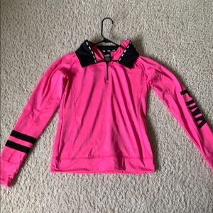 PINK brand quarter zip